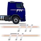 Faixa Caminhão Volvo Fh 400 540 Adesivo Lateral Decorativo