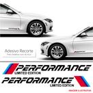 Faixa carro bmw performance limited adesivo lateral preto Faixa carro bmw performance limited adesivo lateral preto