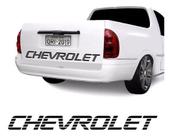 Faixa Chevrolet Corsa Picape Pick-up Tampa Traseira Preto
