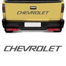 Faixa Chevrolet S10 1995, 1996, 1997, 1998, 1999 e 2000 Tampa Traseira Adesivo Grafite