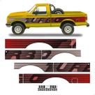 Faixa Compatível F1000 93 Turbo Adesivo Prata Cabine Simples Faixa Compatível F1000 93 Turbo Adesivo Prata Cabine Simples