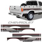 Faixa D20 Deluxe 95 96 Adesivo Traseiro Chevrolet Cs Grafite