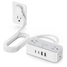 Faixa de alimentação de proteção contra sobretensão REALMADE 4 AC 4 USB