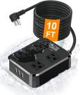 Faixa de alimentação externa APS à prova de intempéries com 4 tomadas e 3 USB
