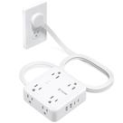Faixa de alimentação TROND PS-US10S 8 tomadas 4 portas USB 1700J Surge