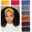 Faixa de cabeça Kachanaa, larga, antiderrapante, boho, feminina x8