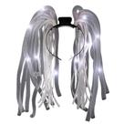 Faixa de cabeça piscante LED branca Noodle Flashing Dreads