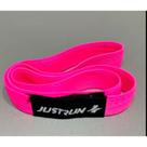 Faixa De Cabelo Com Silicone Justrun Rosa