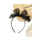 Faixa De Cabelo Dupla Camada Com Laço Para Meninas, Tiara De Princesa, Acessórios De Cabelo Seguros