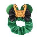 Faixa De Cabelo Elástica Para Meninas, Tema Natalino, Com Rato De Pelúcia, Scrunchies, Elástico Para