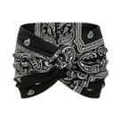 Faixa De Cabelo Esportiva Feminina Ultra-Larga Com Nó Elástico Para Yoga E Fitness