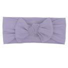 Faixa de cabelo KYTE BABY Bamboo Rayon Bow 0-3 meses Taro