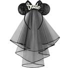 Faixa de cabelo LIHELEI Bridal Veil Mouse Ear Faixa de 23 cm Véu