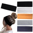 Faixa de Cabelo MLMOMVME 6 Unidades Algodão Esticável Antiderrapante Faixa de Cabelo MLMOMVME 6 Unidades Algodão Esticável Antiderrapante