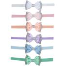 Faixa de Cabelo para Bebê Bela Kit 6 Peças Faixa de Cabelo para Bebê Bela Kit 6 Peças