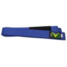Faixa de Jiu Jitsu MK Brasil Azul Ponta Preta