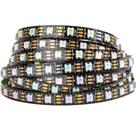 Faixa de LED BTF-LIGHTING WS2812B RGB 5050SMD 5m 300LED DC5V