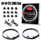 Faixa de LED RGB para PC Speclux NEON para conectores RGB de 12 V e 4 pinos Faixa de LED RGB para PC Speclux NEON para conectores RGB de 12 V e 4 pinos