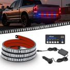 Faixa de Luz Estroboscópica de Emergência Nilight 49" 288 LEDs Vermelho e Azul
