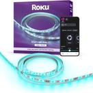 Faixa de luz LED Roku Smart de 16,4 pés com brilho ajustável
