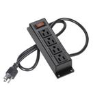 Faixa de tomada elétrica ICEELEC Wall Mount 4 tomadas com interruptor