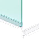 Faixa de vedação inferior para porta de chuveiro Bougainora Ultra Clear PVC