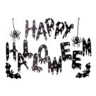 Faixa Decoração Happy Halloween Com Glitter 1,50 Eva