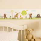 Faixa decorativa auto adesiva urso 10cmx10m