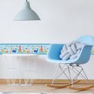 Faixa Decorativa de Parede Infantil Fundo do Mar 10cmx10m