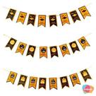 Faixa decorativa feltro happy halloween - RICA FESTAS