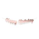 Faixa Decorativa Happy Birthday Festa Rose Gold - Cromus - Rizzo