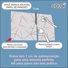 Faixa Decorativa Quarto Bebê Infantil Nuvens azul 8m