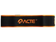 Faixa Elástica Acte Sports Resistence Band Médio - Preto e Laranja