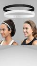 Faixa Elástica Ajustável para Cabelo Esportivo 2 Unid.