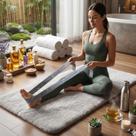 Faixa Elástica Alongamento com Exercícios para Treino em Casa Fitness Guia Ilustrado Fácil para Iniciantes Flexibilidade Mobilidade Corpo Faixa Elástica Alongamento com Exercícios para Treino em Casa Fitness Guia Ilustrado Fácil para Iniciantes Flexibilidade Mobilidade Corpo