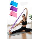 Faixa Elástica Fisioterapia Rosa Tensão Média 1.5m