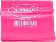Faixa Elástica Média - pink - SUPERMEDY - 2 metros
