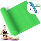 Faixa Elástica Para Exercício Resistência Yoga Verde + Chaveiro CBRN15962