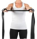 Faixa Elástica Para Exercícios Preta Forte 1,5m - Mercur