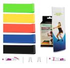 Faixa Elástica Para Treino Academia Kit 5 Unidades Mini Band