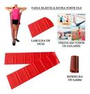 Faixa Elástica Thera Band 1,5 Metro Treino Em Casa Exercício
