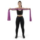 Faixa Elástica TPE Moderada para Exercícios de Força e Reabilitação