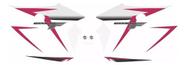 Faixa Emblema Adesivo Suzuki Gsx 650f 2012 Branca Preta Gsxf