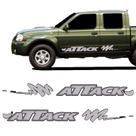 Faixa Frontier Attack 2002 Até 2007 Adesivo Lateral Portas