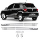 Faixa Gol Seleção 2013/2016 Adesivo Prata Modelo Original
