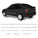 Faixa Kadett Gsi 2.0 1992 Até 1998 Adesivo Prata Chevrolet