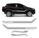 Faixa Lateral E Capô Ford Ecosport Storm 2019/2021 Cinza