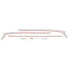 Faixa Lateral Prata vermelha Extreme Fox rio Nk-130271 Faixa Lateral Prata vermelha Extreme Fox rio Nk-130271