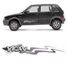 Faixa Lateral Uno Way 2013/ Cinza
