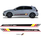 Faixa Lateral Volkswagen Golf Club Sport Adesivo Preto